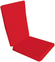 Palmonix Perna decorativa pentru scaun de bucatarie cu spatar, dimensiune sezut 42x40 cm, spatar 42x50 cm, culoare rosu (per1-rosu)