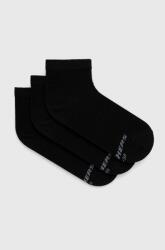 Skechers zokni (3 pár) fekete, női - fekete 39/42 - answear - 2 690 Ft