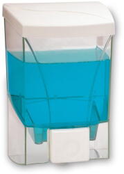 Lisa Dozator sapun lichid de perete Lisa ZLN4308 - 1000ml, alb, montaj facil (ZLN4308)
