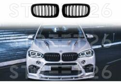 Tuning - Specials Grile Centrale compatibil cu BMW X5 X6 F15 F16 (2014-2019) X5M X6M Design M-Package (6520)