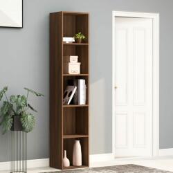 vidaXL Bibliotecă, stejar maro, 40x30x189 cm, lemn prelucrat (815437) Biblioteca
