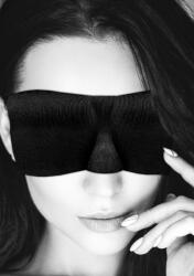 Ouch! Satin Curvy Eye Mask With Elastic Straps