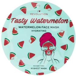 I Heart Revolution Mască hidratantă pentru față, din țesătură - I Heart Revolution Watermelon Hydrating Printed Sheet Mask 2 g