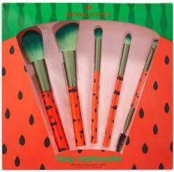 I Heart Revolution Set de pensule de machiaj - I Heart Revolution Tasty Watermelon Brush Set