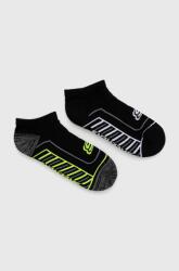 Skechers zokni (2 pár) fekete - fekete 43/46 - answear - 2 690 Ft
