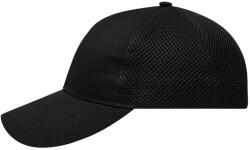 Myrtle Beach (Daiber) Szellőző, 6 paneles sapka MB6216 - Fekete | unisex (MB6216-1767792)