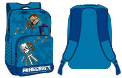 Fashion UK Minecraft hátizsák táska kék 35cm (FKC54953)