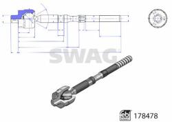 SWAG Bieleta de directie SWAG 33 10 4546 (33 10 4546)