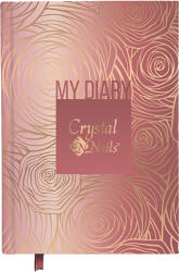 Crystalnails Crystal Nails naptárborító (papír) - Rosegold mintás