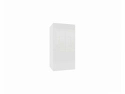 Meblohand IZUMI 21 WH magasfényű fehér fali polcos szekrény 70 cm - smartbutor