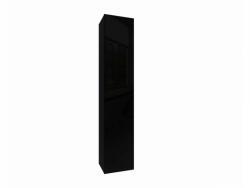 Meblohand IZUMI 24 BL magasfényű fekete fali polcos szekrény 175 cm - smartbutor