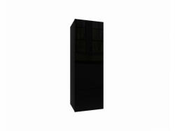 Meblohand IZUMI 22 BL magasfényű fekete fali polcos szekrény 105 cm - smartbutor