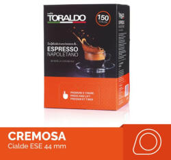 Caffè Toraldo Miscela Cremosa E. S. E. POD (150 db. a dobozban; 99 Ft. /db. ) (10400201)