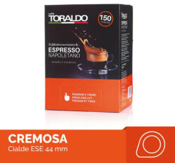 Caffè Toraldo Miscela Cremosa E. S. E. POD (50 db. a dobozban; 115Ft. /db. ) (10400201)