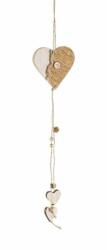 Bizzotto Set 12 ornamente brad Inimioare 11x1x53 cm (0916433)