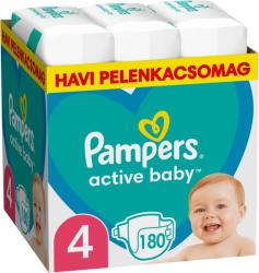 Pampers Active Baby 4 Maxi 9-14 kg 180 db