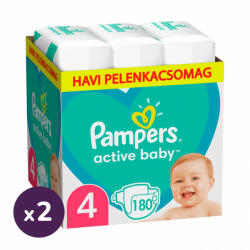 Pampers Active Baby 4 Maxi 9-14 kg 360 db