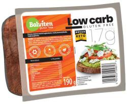 Balviten gluténmentes LOW CARB szénhidrátcsökkentett kenyér 190 g - mentes