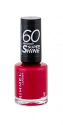 Rimmel 60 Seconds Super Shine lac de unghii 8 ml pentru femei 312 Be Red-y