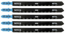 YATO YT-3416 Dekopírfűrészlap fémre T-befogás 21TPI 130/1, 0 mm HSS (5 db/cs) (YT-3416)