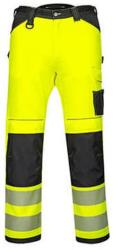 Portwest PW3 Hi-Vis könnyű stretch nadrág (PW303YBR33)