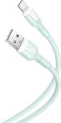 XO NB212 USB-C adatkábel (Zöld) - 2.1A