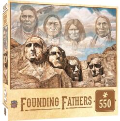 Masterpieces 550 db-os puzzle - Tribal Spirit Collection - Founding Fathers (71730)