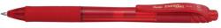 Pentel Zseléstoll, 0, 35 mm, nyomógombos, PENTEL EnerGelX BL107 , piros (PENBL107P)