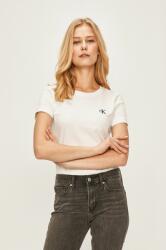 Calvin Klein Jeans - T-shirt - fehér S - answear - 12 990 Ft
