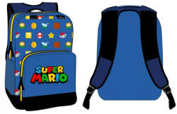 Fashion UK Super Mario hátizsák kék 35cm (FKC54955)