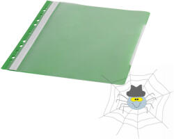 BLUERING Gyorsfűző lefűzhető A4, PP 11 lyukkal Bluering® zöld - spidershop