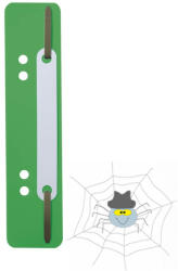 DURABLE Gyorsfűző szerkezet, lefűzőlapocska, PP Durable 25 db/csomag, zöld - spidershop