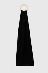 Armani Exchange pamut sál fekete, sima - fekete Univerzális méret