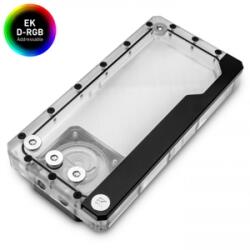 EKWB Rezervor plat cu corp pompa EK Water Blocks EK- Quantum Kinetic FLT 240 D5/DDC Body D-RGB - Plexi, 3831109822456