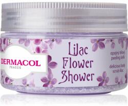 Dermacol Flower Care Lilac exfoliant de corp cu zahăr 200 g