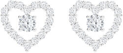 Preciosa Romantikus ezüst fülbevaló First Love cirkónium kövekkel Preciosa 5303 00 - vivantis