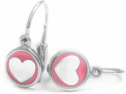 Beneto Gyermek ezüst szív alakú fülbevaló AGUC1767D - vivantis