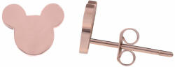 Troli Divatos vörös arany fülbevaló Mickey Mouse