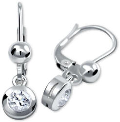 Soliter Brilio Silver Ezüst fülbevalók kristályokkal 436 001 00328 04
