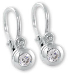 Soliter Brilio Fehér arany gyermek fülbevaló kristályokkal 236 001 01037 07