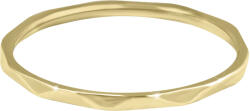 Troli Minimalista gyengéd kivitelezésű aranyozott gyűrű Gold 49 mm