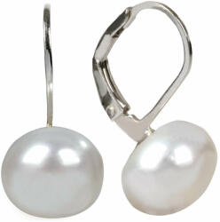 JwL Luxury Pearls Igazgyöngy fülbevaló ezüst kapoccsal JL0022