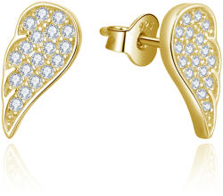 Beneto Aranyozott fülbevaló Angyal szárnyak AGUP2610-GOLD