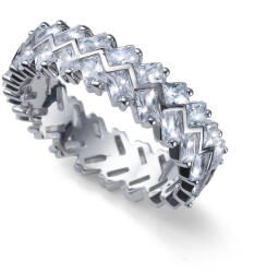 Oliver Weber Eredeti ezüst gyűrű kristályokkal Legend 63260 54 mm