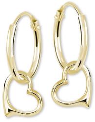 Soliter Brilio Fehér arany női fülbevaló 231 001 00559