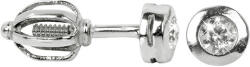 Soliter Brilio Fehér arany fülbevaló kristályokkal 236 001 00634 07