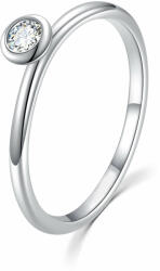 MOISS Bájos ezüst gyűrű tiszta cirkónium kövekkel R00019 59 mm