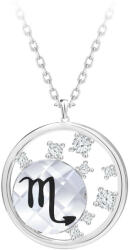 Preciosa Ezüst nyaklánc cseh kristállyal Skorpió Sparkling Zodiac 6150 91 (lánc, medál)