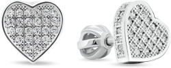 Brilio Silver Csillogó ezüst fülbevaló cirkónium kővel EA169W - vivantis