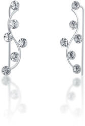 JwL Luxury Pearls Bájos csillogó fülbevalók kristályokkal JL0690 - vivantis